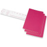 Блокнот MOLESKINE Cahier Journal Large, линейка, неон-розовый CH016D17