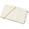 Блокнот MOLESKINE Classic Large, в линейку, красный QP060R